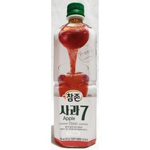 업소용 카페 식자재 참존 사과7 음료베이스 835ml, 스타러브 1, 상세페이지 참조