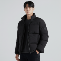 네파 시그니처 블랙 에어다운 패딩 자켓