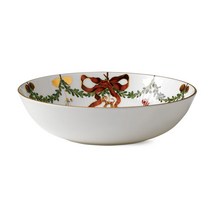 로얄 코펜하겐 스타 플루티드 크리스마스 넓은 볼그릇 샐러드 접시 24cm, 단품 2503579