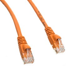 Cat6 Ethernet Cable 24AWG RJ45 Gold Plate Connector ETL 4 Pair Stranded Copper Snagless Mold Bo, 1