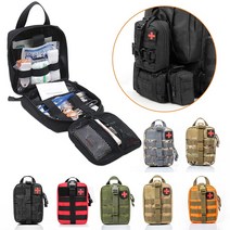 휠체어 휠 바퀴 전동휠체어야외 응급 처치 키트 전술 molle 의료 가방 군사 55, cp