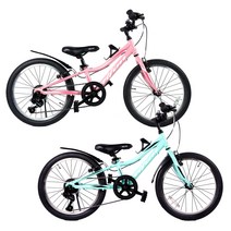 엘림 주니어 자전거 ELLIM 20R 20인치 7단 신장 115-130cm 7세-초등2 자전거, 미조립 시, 핑크