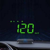 자동차 헤드업 디스플레이 GPS 무선 HUD 속도 다기능, 2. M1 백색광 GPS 위성 HUD, 1개
