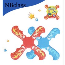 NBclass 캠핑게임 1+1 잘돌아오는 부메랑 레드&블루 랜덤발송 100%돌아오는 부매랑