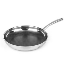 코팅벗겨짐 없는 독일명품 IH 스텐 벌집코팅후라이팬, 헥사곤후라이팬 28센치