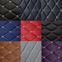 YOTONWAN-렉서스용 맞춤형 가죽 자동차 트렁크 매트 모든 모델 ES350 NX GS350 CT200h ES300h G50h IS250 L60 LS 자동차 액세서리, Note color, With logo