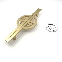 전원주택대문 옛날문고리 한옥창호 한옥문살 한옥문 대문빗장 오도시 옛날대문장식 대문장식세트 한옥장식 lch 중국 스타일 닦았 황동 컬러 캐비닛 손잡이 도어 풀 가구 핸들 77, 160mm 1 쌍