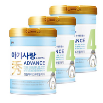 남양유업 아기사랑 수 어드밴스 분유 4단계, 750g, 24개