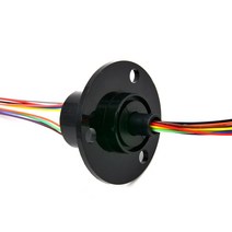 로터리 조인트 브러쉬 슬립링 회전케이블 3 방향 30a 전류 30a 직경 3 5mmsrc 22 0330a, 3선식 30a
