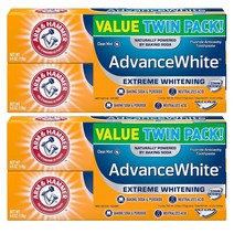 Arm & Hammer 암 앤 해머 치약 170g 2개 2세트 (총 4개) 어드벤스드 화이트 Advance White Extreme Whitening with Stain Defense Fresh Mint 6 oz 3 Count (Packaging May Vary), 1개, 1ml
