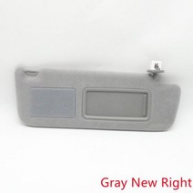 Toyota Land Cruiser Prado 120 LC120 2003 2004 2005 2006 2007 2008 2009 자동차 인테리어 지붕 앞 Sunvisor Sunshi, Gray New Right