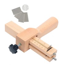 GHSHOP 나무 스트립 스트랩 커터 Craftool 가죽 DIY 핸드 커팅 도구와 블레이드, 목재