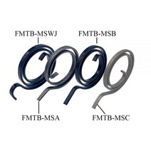 비틀림 스프링 28mm 플랫 와이어 도어 잠금 핸들 코일 문, 1PCS, FMTB-MSB