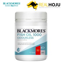 블랙모어스 무취 피쉬오일 1000mg 대용량 500캡슐, 1g