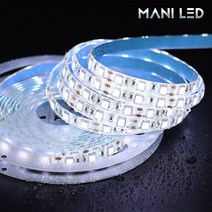 5V USB LED바 슬림형 방수 스트립 플렉시블 줄조명 5M롤 단색 RGB, 5050 LED바 방수 흰띠 5V 01번_화이트, 1개