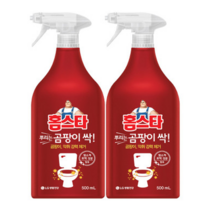 LG 생활건강 홈스타 곰팡이 방지스프레이 450ml x 2개, 5세트, 500ml