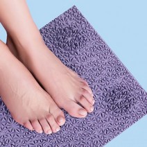 릴렉스 돌기모양 지압 발매트 발지압매트 2p (퍼플) 258948, 퍼플