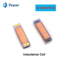 자동차점화장치 YIQIXIN 5/10/50PCS 자동차 키 원격 인덕턴스 코일 트랜스 폰더 칩 2.38MH 680P Citroen Renault 용 푸조, [03] 50 PCS