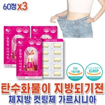 건강하셩 가르니시아 남자 탄수화물 지방 커팅제 내장지방 효과좋은 4주 단기간 다이어트 윗배빼는법 x3