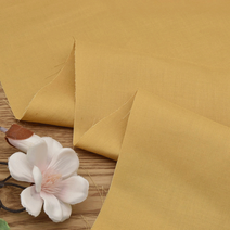 유명한원단 한복원단 20수 레이온 린넨 원단 겨자 무지 여름천 [폭 130cm], 연겨자(D33-77)