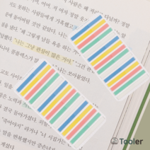 [tooler] 툴러 미니 파스텔 플래그 (투명)