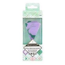 Ecotools 크리스탈 퍼펙팅 메이크업 스폰지 블렌더 리퀴드 파운데이션에 이상적인 뷰티 스폰지 에코툴즈, Crystal Perfecting Blender