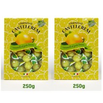 카스텔크렘 포지타노 레몬 입덧 사탕, 250g, 2개