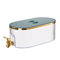 캠핑냉장고 캠핑용 냉장고 faucet cold kettle with lid 5.3l fruit tea refrigerator frozen dispenser bottle for, 라이트 럭셔리 다크 gr
