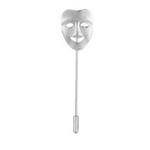 ASLSAW 멀티 스타일 긴 바늘 캡 브로치 핀 수트 셔츠 칼라 코사지 남녀 모두, M4 Silvery