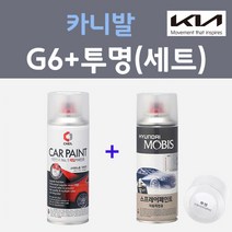 기아 카니발 G6 다크에머랄드그린 주문컬러 스프레이 + 모투명마감용스프레이 자동차 카 페인트 200ml