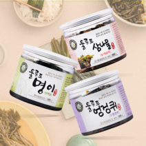 울릉도 3종 장아찌 명이나물 산나물 눈개승마 물엉겅퀴 장아찌 절임 500g, 삼나물(눈개승마), 캔시머500g