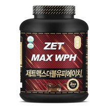 제트맥스WPH 2kg 더블초코 식약처 인증 가수분해 단백질 프로틴 보충제, 1개