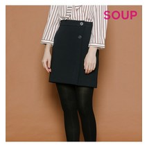 숲 버튼 랩 스타일 스커트(SV9SR8B)