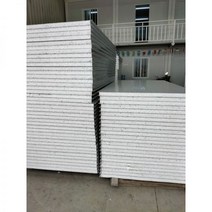 우레탄판넬 비드법단열제 난연 메커니즘 암면 보드 색상 강판 파티션 샌드위치 화재 절연 벽 외부 단열 시스템, 01/하얀색