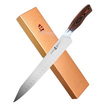 TUO 스지히키 슬라이싱 나이프 전문 고기 및 생선 조각 마스터 롱 키리츠케 셰프 12 인치