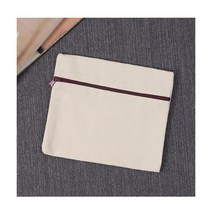 후야몰/자수용 캔버스 납작 파우치 만들기 반제품 퀼트/홈패션 프랑스자수-DIY, 자수용 캔버스 납작 파우치