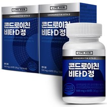 라이프허브 콘드로이친 비타D 정, 2개(4개월분), 60정