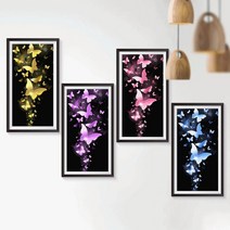 수재샵 황금나비 시리즈 (샤이닝 5D) 보석십자수, 바이올렛