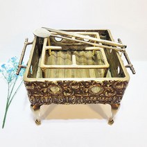 브론즈아트공방 캠핑 화로 숯불 야외 바베큐 그릴 동화로 화로대