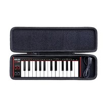 AKAI Professional LPK25 - USB MIDI 키보드 컨트롤러용 Khanka 하드 운반 케이스 교체 전용