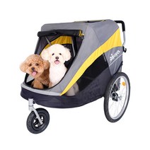 이비야야 헤라클레스2.0 대형유모차 FS2180 (+에어펌프 증정) 강아지 대형견 유모차 자전거 트레일러 반려차