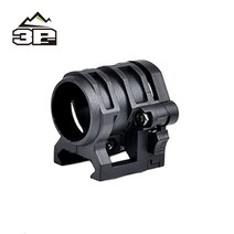 전술 밀리터리 슈어파이어 SUREFIRE LED 후레쉬 써치라이트 컴벳라이트, 블랙 토치 클립