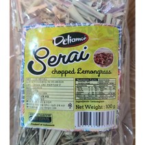 인도네시아식품 건조레몬그라스 Dried Lemongrass 100g worldfod, 1개