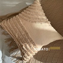 빈티지 노르딕 쿠션 ins 펜션 스타일 가볍운 럭셔리 베개, 라인2