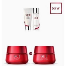 [백화점정품] sk2 스킨파워크림50ml 세트 / sk2스킨파워탄력크림/ sk2 쇼핑백 증정 (크림50ml + 폼20ml + 클리어30ml), 1세트
