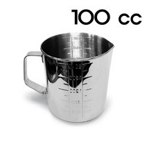 스텐 계량컵 100cc 병원용 의료용 비커 눈금컵 다용도 품 베이킹 주방 비이커 _ 22092786EA, 쿠팡 4번샵 1, 쿠팡 4번샵 본상품선택