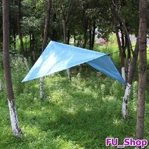 ForU418 야크닉 경량 렉타 사각 방수 백패킹 타프 스킨 2m 타프스킨 경량타프, 상세페이지 참조