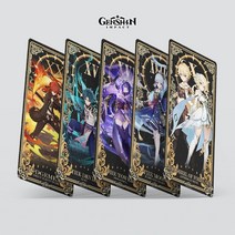 game genshin Impact tarot cards 22 poker diluc klee zhongli raiden shogun cosplay props anime chess, 한 쌍, 14x7cm