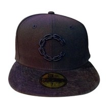 가방팝 크룩스앤캐슬 Fitted Cap Chain DK.NAVY