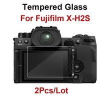 (에서 선박 us) Fujifilm X-H2S 안티 스크래치 HD 투명 카메라 화면 보호 필름 Fuji XH2S 에 대 한 2PCS 강화 유리 화면 보호기, 03 X-h2s